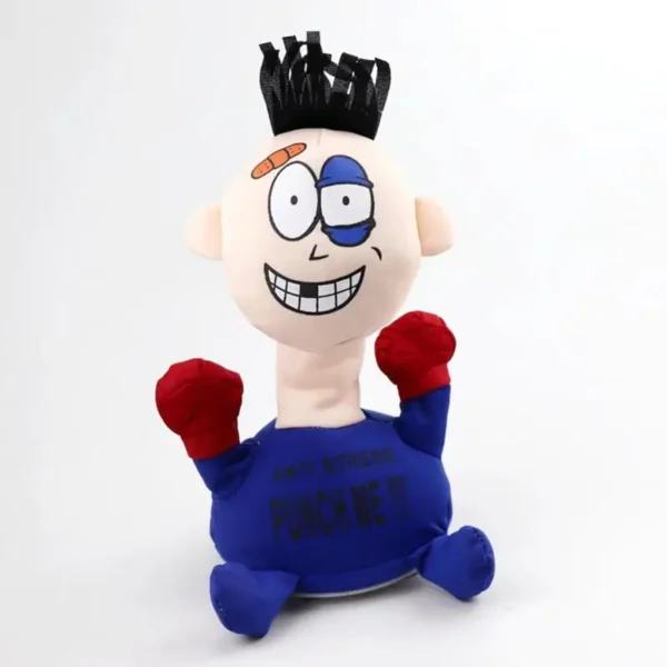 Plush Toy Comfortable Touching Punch Electric Plush Toy Me Doll Funny Emotional Vent Relieve Stress Anxiety For Toys Child Gift - Image 2